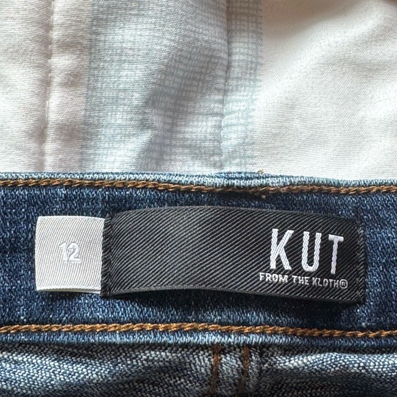 Kut from the Kloth Dark Wash Cropped Jeans - Picture 3 of 3